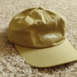 BRIXTON Tan adjustable 'Dad' hat